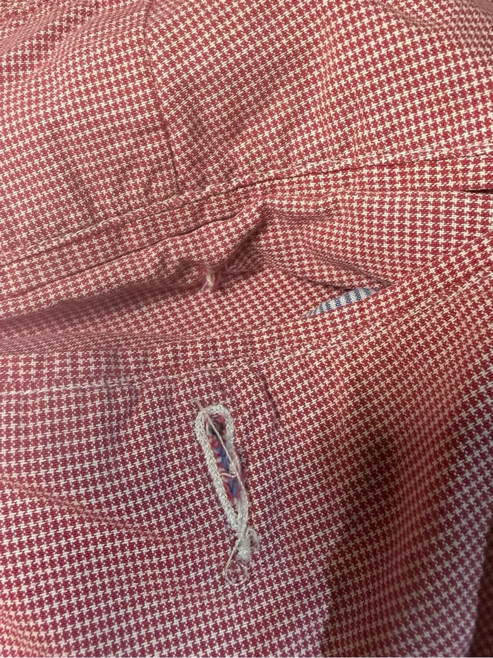 J. Crew Red Seersucker Flat Front Men's Shorts